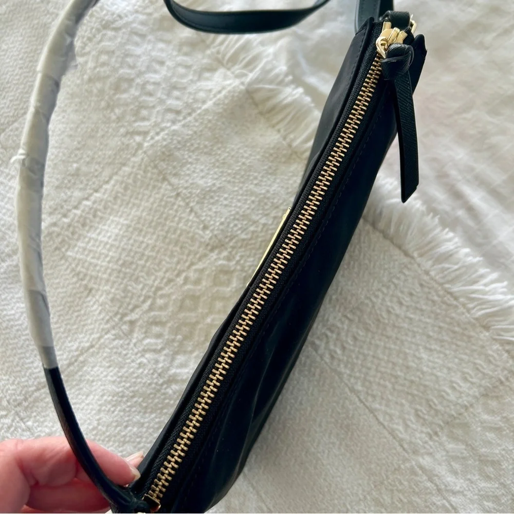 kate spade Crossbody Bag Black Nylon Wilson Road Madelyne New With Tags